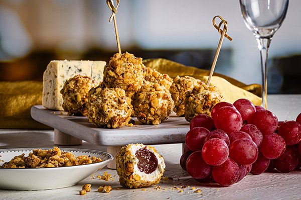 Blue Cheese Grape Bites